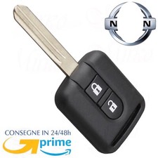 ✅Guscio Chiave Cover Telecomando 2 Tasti PER Nissan Qashqai X-trail Micra K12 *