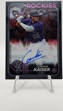 CONNOR KAISER 2024 Topps Chrome #RA-CK Auto RC Rockies