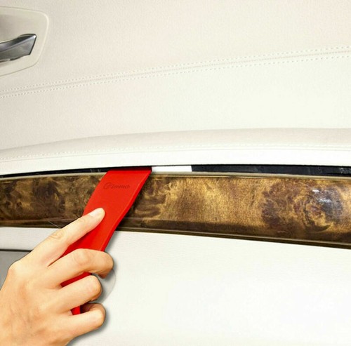 5pcs Red High-Strength Nylon Car Door Panel Dash Trim Removal Pry Open Tool Kit - Picture 6 of 9