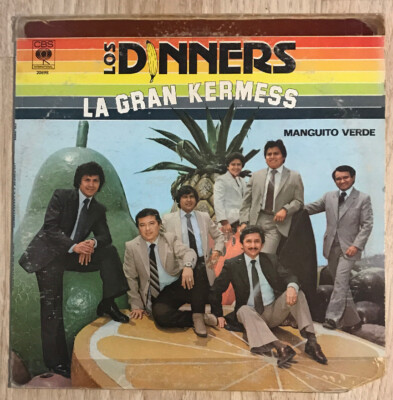 LOS DINNERS LA GRAN KERMESS LP LATIN VINYL RECORD 1983 CBS VG+
