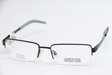 NEW KENNETH COLE REACTION KC 742 COL. 002 SILVER GREY AUTHENTIC EYEGLASSES 53-17