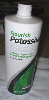 SEACHEM FLOURISH POTASSIUM Plant Supplement Planted Aquarium 500ml/500 ml~SEALED