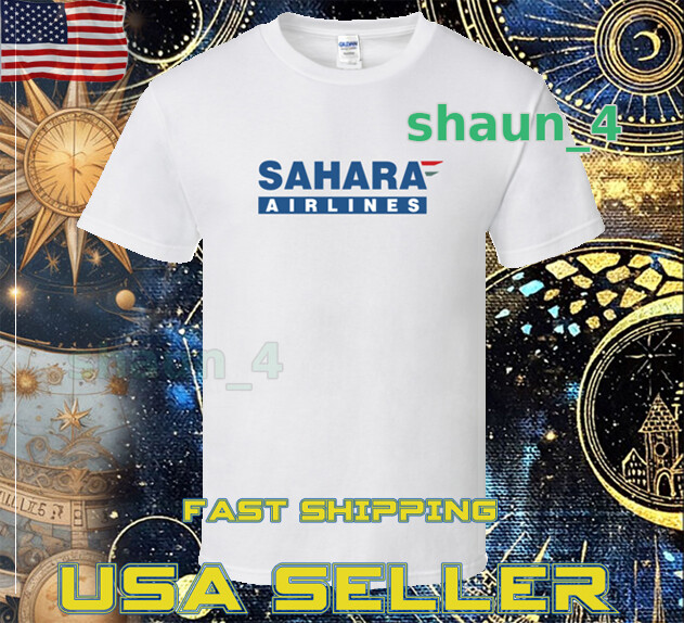 CAMISA NUEVA SAHARA AIRLINES LOGO UNISEX CAMISETA DIVERTIDA TALLA S A 5XL