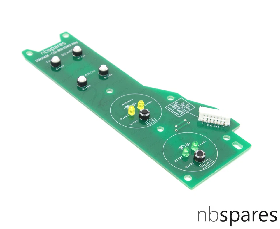 REPLACEMENT PLAY PAUSE CUE SWITCH KSW2 PCB for Pioneer CDJ 850 (DWS1426)