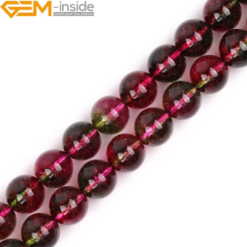 Amethyst Amazonite Natural Gemstones Round Spacer Beads For Jewelry Making 15" - Picture 351 of 352