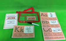 Letter Practice Writing Write  Wipe Activity Set For Preschool Or Kindergarten