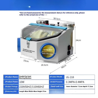 Jewelry Sandblasting Machine Sandblasting Gun Dental Sandblasting Machine