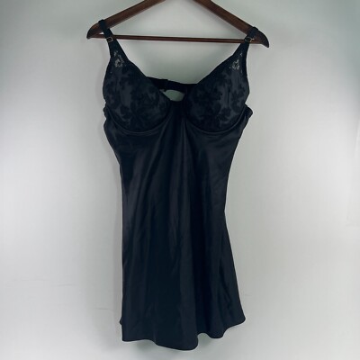 Teddie Lingerie Victoria's Secret - Noir Transparent - Taille M - Occasion Très Bon état
