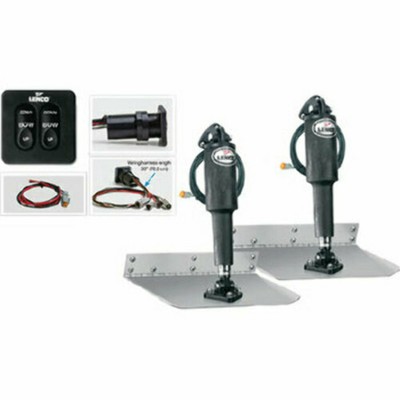 Lenco Marine 15106-102 Rand Tab Set 12x12 Edgemount W / Standard Taktile