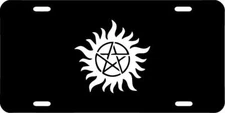 Supernatural Vanity License Plate