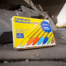 Faber Castell Goldfaber Woskowa kreda malkredowa Zestaw retro