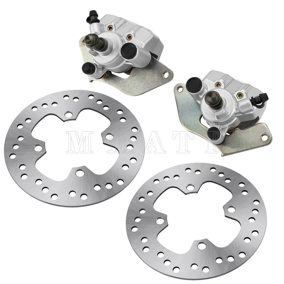 Pinza de rotor de disco de freno delantero para Honda Rancher 420 4X4 TRX420FE1/FA2/FM1 14-19 Foto 4 de 4