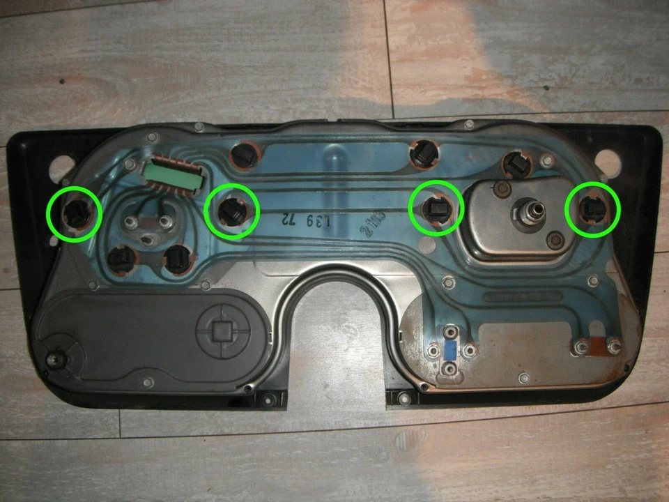 Cuadro de instrumentos LED azul para camioneta Chevy 1967-1972 C/K C10 - C30 Foto 3 de 4