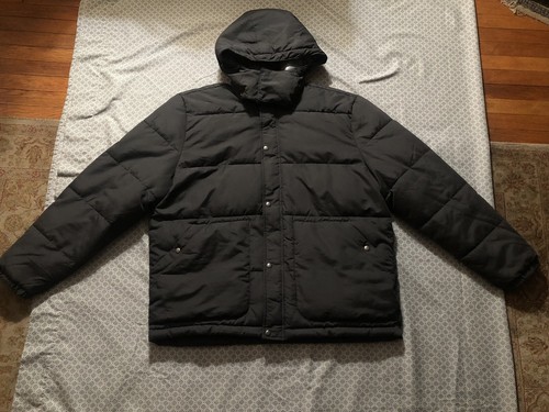 Zip Button Jacket Detachable Hoodie XL 