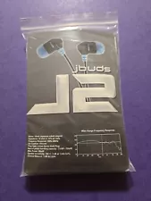 JLab Audio JBuds2 Premium in-Ear Earbuds 10mm Drivers 3.5mm Jack Black * NEW *
