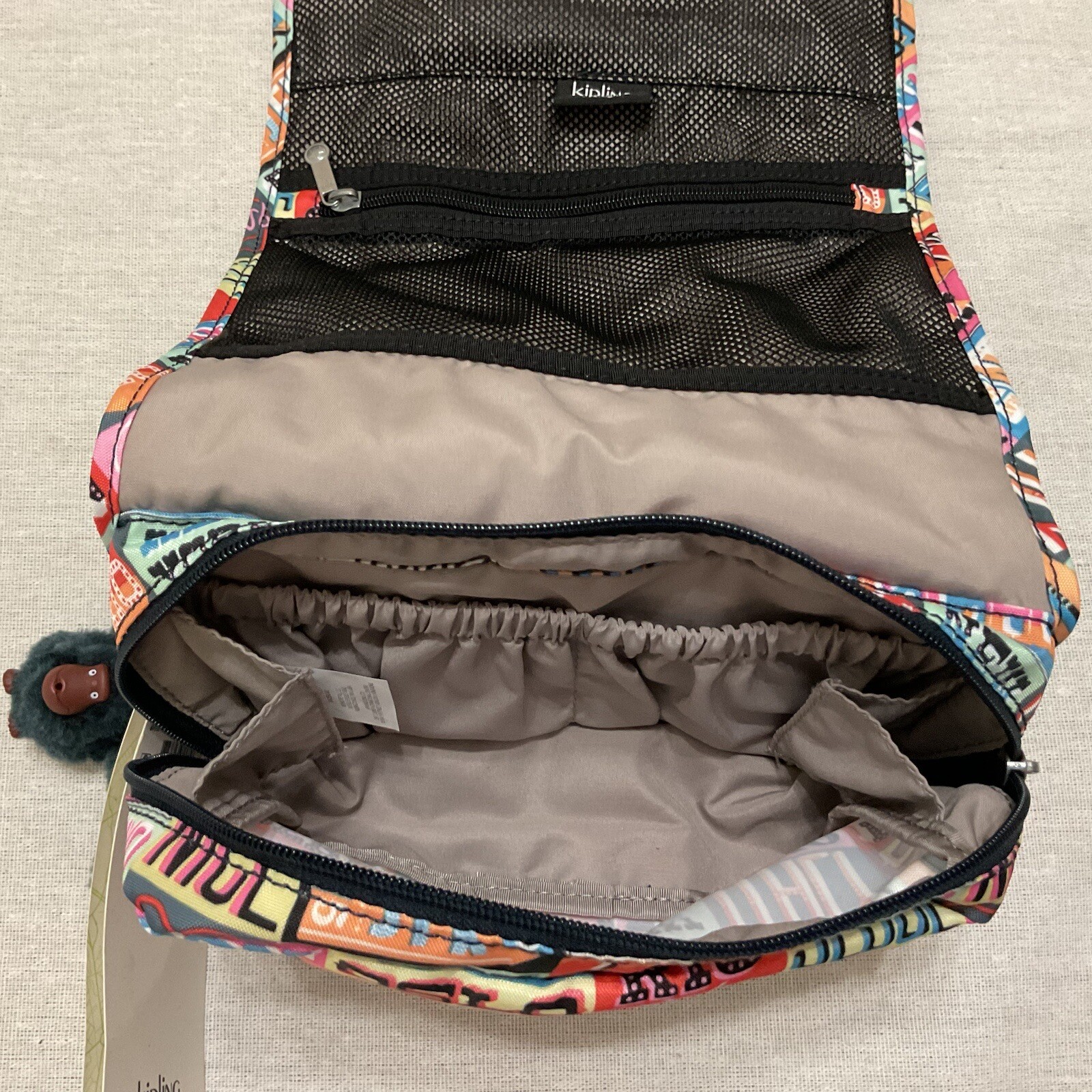 NWT Kipling AC8589 Meadow Hanging Toiletry Travel Bag, Hello Weekend eBay