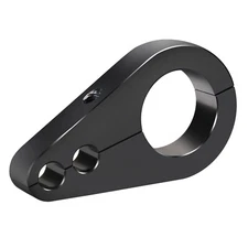 1-1/4" Handlebar Brake Line Clamp for Harley Honda Suzuki Kawasaki