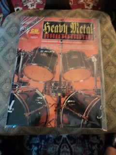 JIM LATTA Progressive Heavy Metal Drumming BOOK CD ©1995 Koala Publications Inc