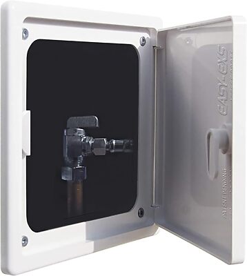 Access Panel 8x8 With Door max Service Opening 6.5x6.5 Plastic White medium 8