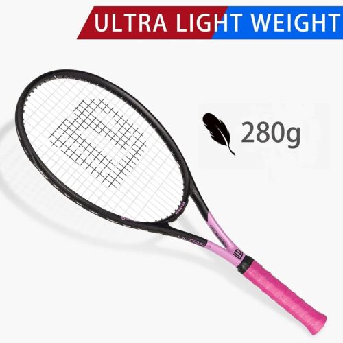 Elegant Shockproof Tennis Racquet 27 Inch for Beginners & Intermediates - 280g - Picture 6 of 10