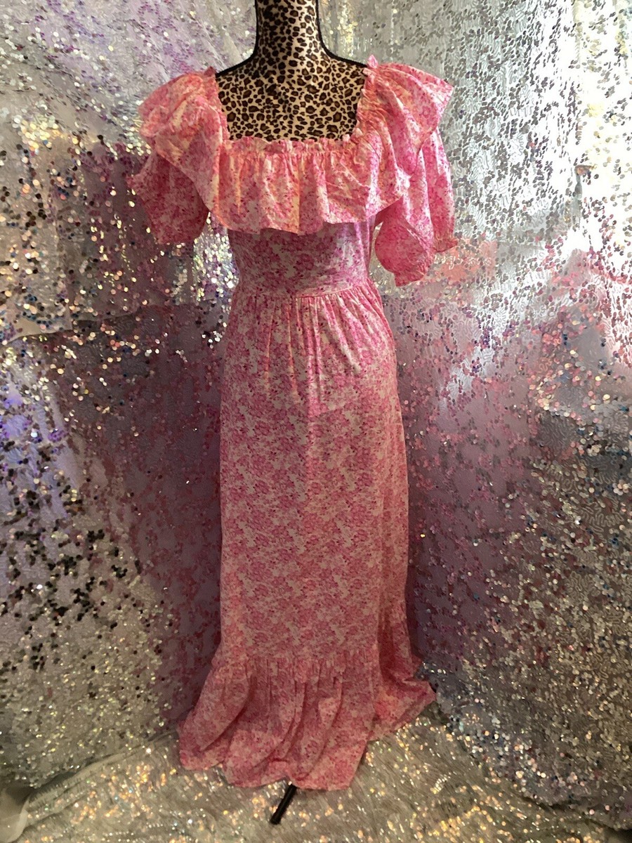 LoveShackFancy Tara Dress Sz Pink Berry Fields AUTHENTIC NWT