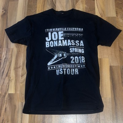 Joe Bonamassa shirt spring tour 2018 shirt blues rock hard rock mens S/M NO TAG