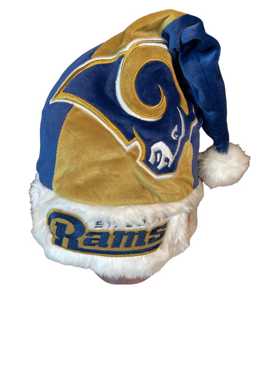 Rams santa sales hat