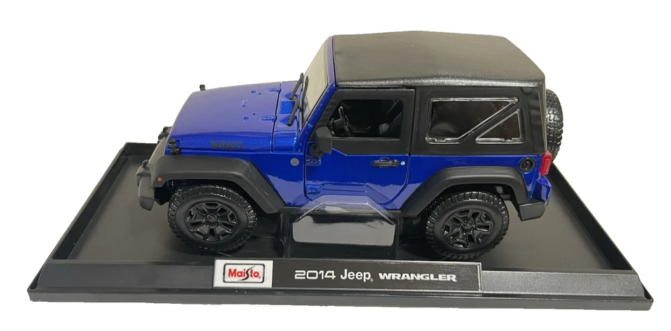 2014 吉普牧马人 Maisto 压铸特别版 1: 18 比例盒-全新 — 第 3/4 张图片