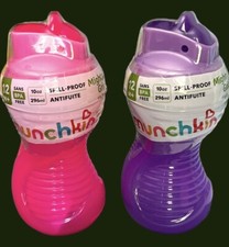 Munchkin Mighty Grip Soft Spout Spill Proof Cup 10oz 9 months Lot of 2