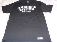 Authentic WWE Dean Ambrose Asylum D. A. 060214 Shirt Wrestling Adult Large