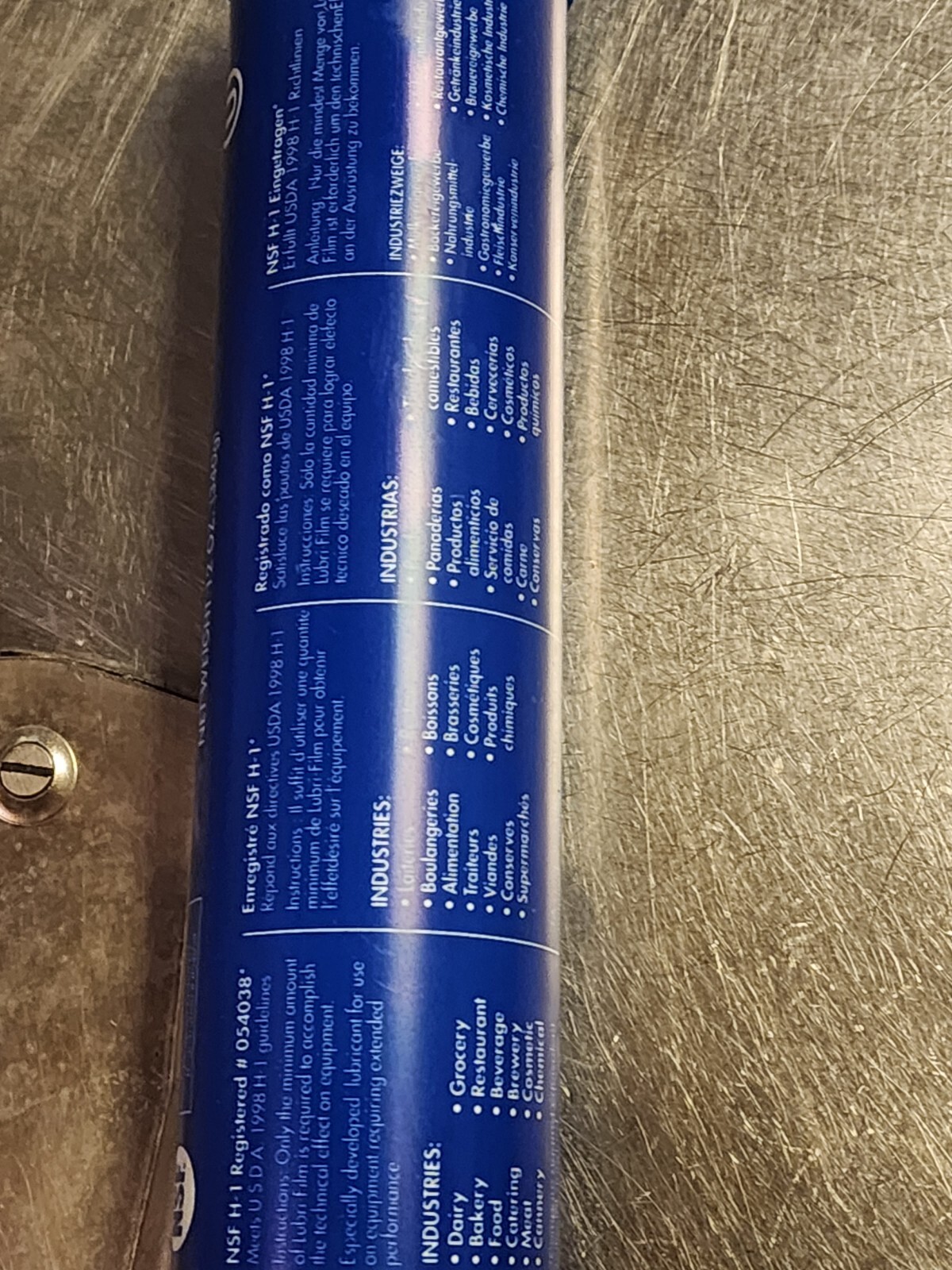 Haynes - Lubri-Film Plus 12 oz Sanitary Lubricant Heavy-duty Food Grade