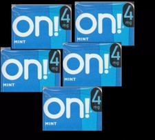 ON Mint 4mg 5 PACKS 100 PIECES TOBACCO FREE lozenge Order Now 