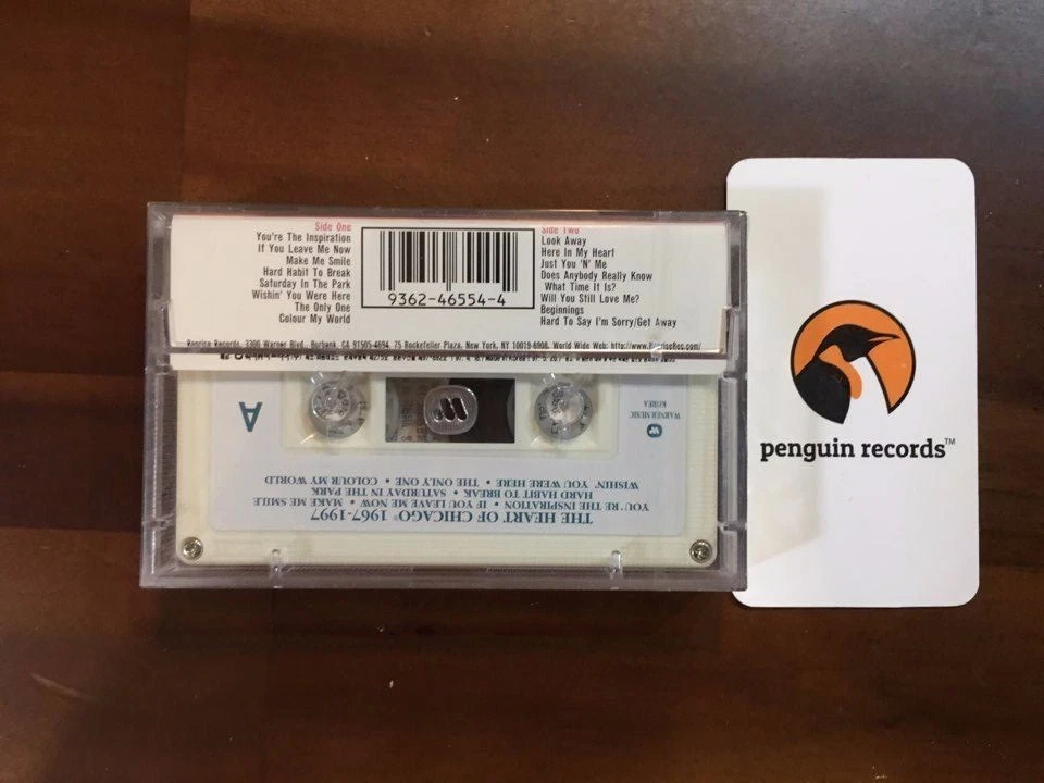 CHICAGO - THE HEART OF CHICAGO 1967~1997 CASSETTE TAPE KOREA EDITION SEALED - Image 3 of 3