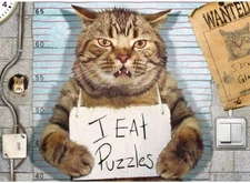 EuroGraphics Feline Felon Jigsaw Puzzle