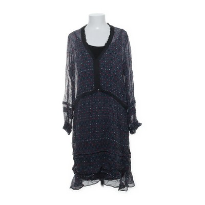 Expresso, Kleid, Größe: 42, Schwarz/Mehrfarbig, Elasthan/Viskose, Damen #B3v