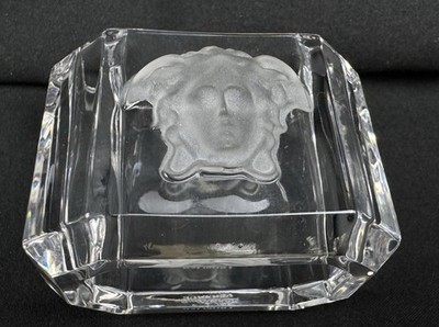 VERSACE by ROSENTHAL Medusa Lumiere Crystal Clear NAPKIN RING | eBay