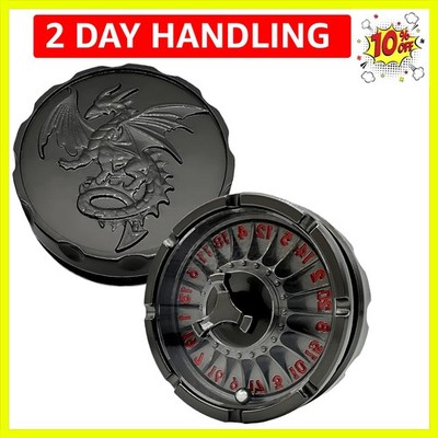 D20 Roulette dice, Unique dice Spinner, Metal D&D Dice Set, Perfect for D&D D...