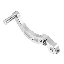 Motorcycle Gear Shifter Lever, Pedal Shift Lever Arm Universal for Silver Tone