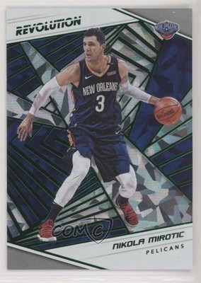 2018-19 Panini Revolution Chinese New Year Emerald 9/88 Nikola Mirotic #13 uk2