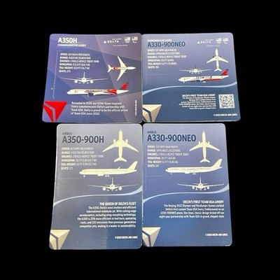 2026🇺🇸Sale $25 Thank You 2025! Delta Team USA A350 4 Pilot