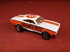 Matchbox Lesney Superfast Orange Peel Dodge Charger Dragster White Near Mint #74