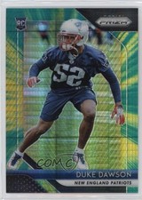 2018 Panini Prizm Rookie Hyper Prizm 256/275 Duke Dawson #258 16wc