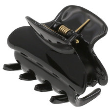 Paris CP3554 French Hair Clip for Women, Small, Black 1.5 Inch Girls Hair Claw C