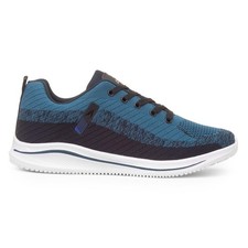 Osaga Mens Trainers Blue Adults Lace Up Memory Foam Comfortable Neptune SIZE