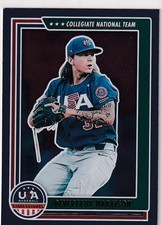 2022 USA BASEBALL SILVER FOIL RC DEVEREAUX HARRISON ROOKIE STARS STRIPES #3027