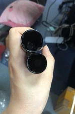 (2) Black Socket Key Tool for 7 spline Lug Nuts | 19mm, 3/4", 21mm, 13/16" Umziq