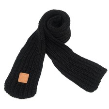 Kids Knit Scarf Winter Fashion Solid Color Toddler Baby Neck Warmer Wrap