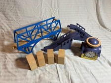 Wooden Train Accessories Track Bridge Lot