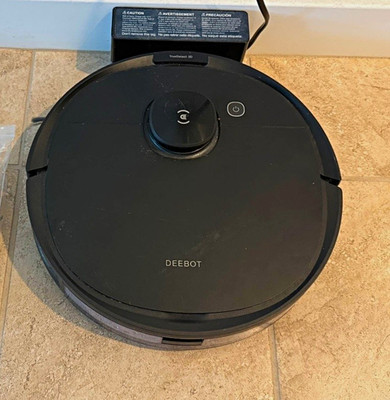 ECOVACS DEEBOT N8 PRO Robotic Vacuum, Cordless Bagless Laser, Black