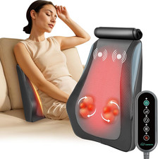 Snailax Back Massager for Back Pain Deep Tissue, Shiatsu Neck Back Massager with
